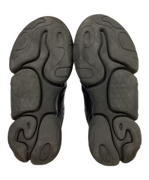 VALENTINO GARAVANI（ヴァレンティノ・ガラヴァーニ）VALENTINO GARAVANI (ヴァレンティノ・ガラヴァーニ) ナッパレザー バブルバック トレーナー ブラック サイズ:43の古着・服飾アイテム