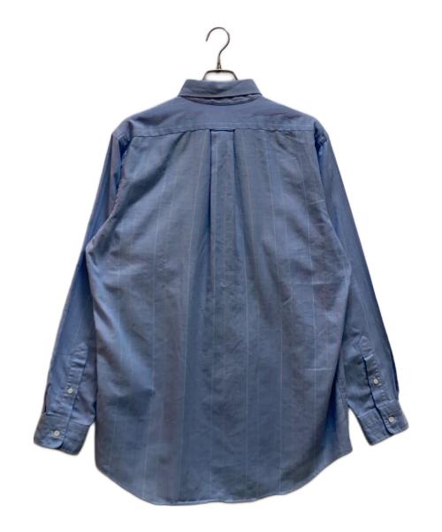 natural blend oxford（ナチュラルブレンドオックスフォード）natural blend oxford (ナチュラルブレンドオックスフォード) オックスフォードストライプシャツ ブルー サイズ:17の古着・服飾アイテム