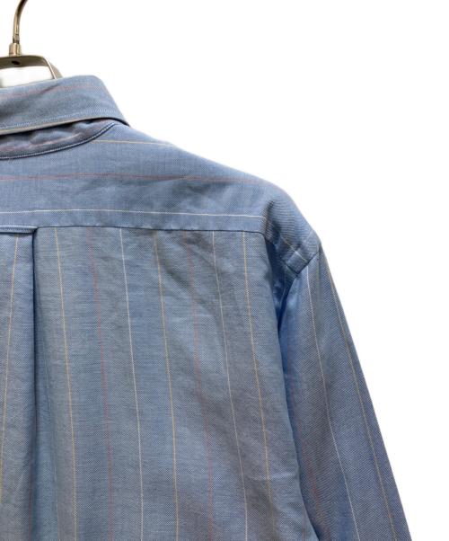 natural blend oxford（ナチュラルブレンドオックスフォード）natural blend oxford (ナチュラルブレンドオックスフォード) オックスフォードストライプシャツ ブルー サイズ:17の古着・服飾アイテム