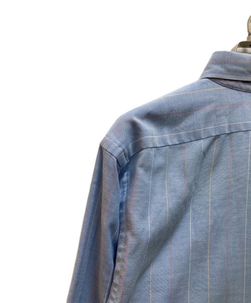 natural blend oxford（ナチュラルブレンドオックスフォード）natural blend oxford (ナチュラルブレンドオックスフォード) オックスフォードストライプシャツ ブルー サイズ:17の古着・服飾アイテム