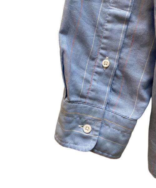 natural blend oxford（ナチュラルブレンドオックスフォード）natural blend oxford (ナチュラルブレンドオックスフォード) オックスフォードストライプシャツ ブルー サイズ:17の古着・服飾アイテム