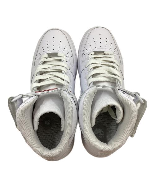 NIKE（ナイキ）NIKE (ナイキ) URAWA REDS (浦和レッズ) コラボ エア フォース 1 MID ‘07 ホワイト サイズ:24.5 未使用品の古着・服飾アイテム