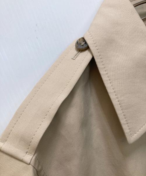 Noble（ノーブル）Noble (ノーブル) コットンダブルクロスハーフコート ベージュ サイズ:36の古着・服飾アイテム
