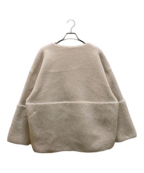 MICA&DEAL（マイカアンドディール）MICA&DEAL (マイカアンドディール) リバーシブルショートボアコート ベージュ サイズ:freeの古着・服飾アイテム