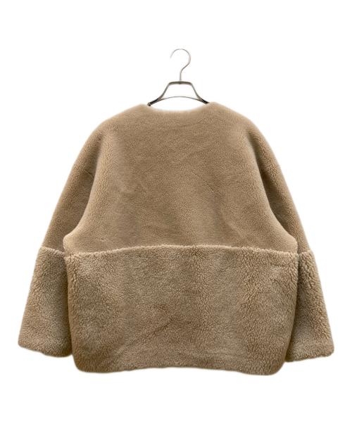MICA&DEAL（マイカアンドディール）MICA&DEAL (マイカアンドディール) リバーシブルボアショートコート ベージュ サイズ:freeの古着・服飾アイテム