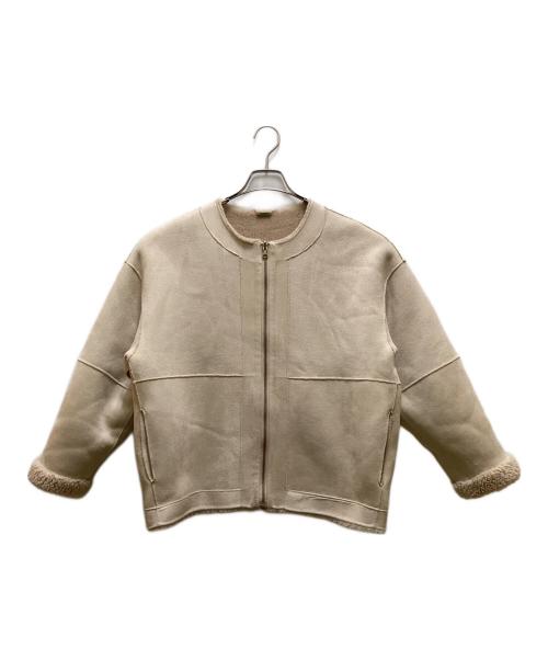 MICA&DEAL（マイカアンドディール）MICA&DEAL (マイカアンドディール) リバーシブルボアショートコート ベージュ サイズ:freeの古着・服飾アイテム