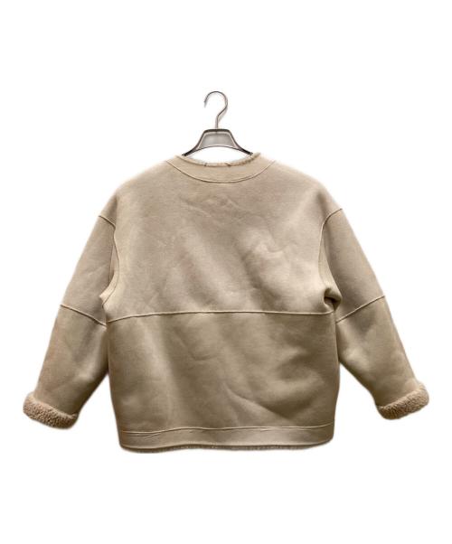 MICA&DEAL（マイカアンドディール）MICA&DEAL (マイカアンドディール) リバーシブルボアショートコート ベージュ サイズ:freeの古着・服飾アイテム