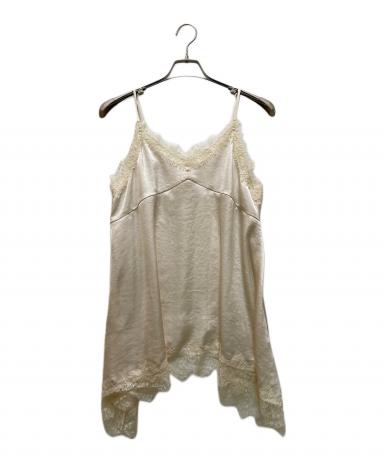 中古・古着通販】Loungedress (ラウンジドレス) レースキャミ ベージュ