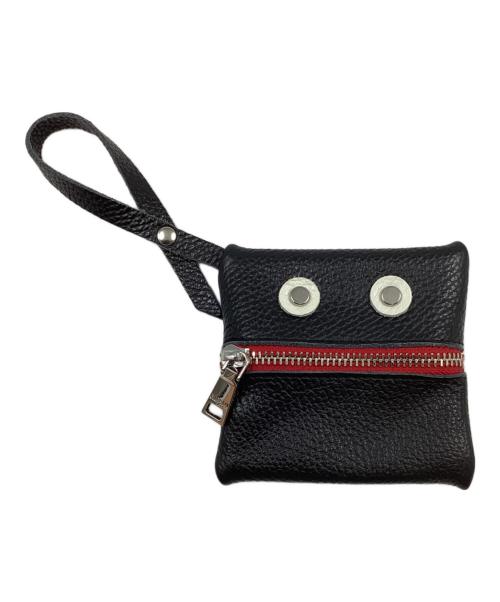 ripani（リパーニ）ripani (リパーニ) レザーチャームポーチ ブラックの古着・服飾アイテム