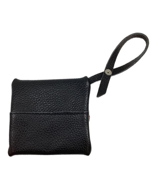 ripani（リパーニ）ripani (リパーニ) レザーチャームポーチ ブラックの古着・服飾アイテム