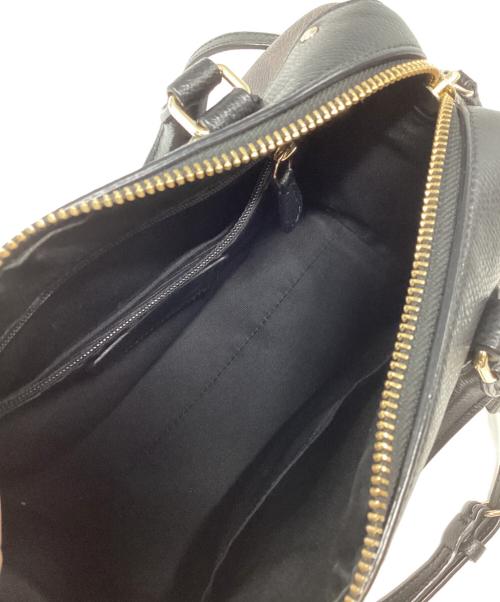 COACH（コーチ）COACH (コーチ) ベネット ミニサッチェ 2WAYショルダーバッグ ブラウン ブラックの古着・服飾アイテム