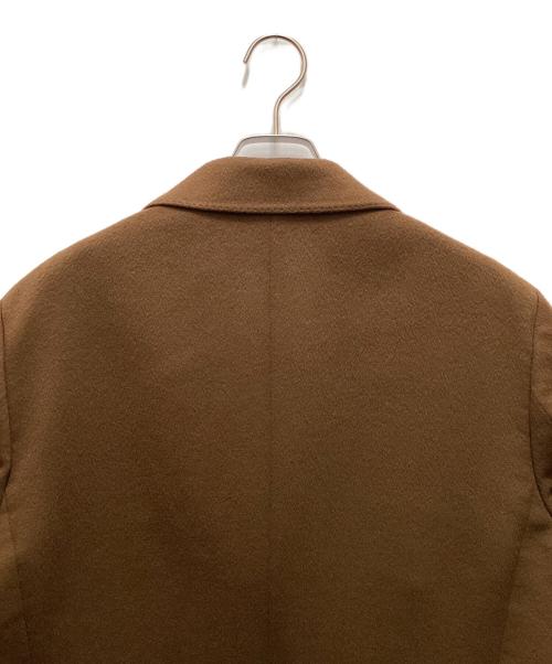 UNIVERSAL LANGUAGE（ユニバーサルランゲージ）UNIVERSAL LANGUAGE (ユニバーサルランゲージ) COLOMBO (コロンボ) ピュアカシミヤチェスターコート ブラウン サイズ:LLの古着・服飾アイテム
