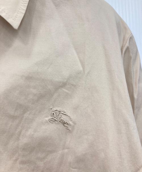 BURBERRY LONDON（バーバリーロンドン）BURBERRY LONDON (バーバリーロンドン) ノバチェック切替 比翼シャツ ベージュ サイズ:42の古着・服飾アイテム