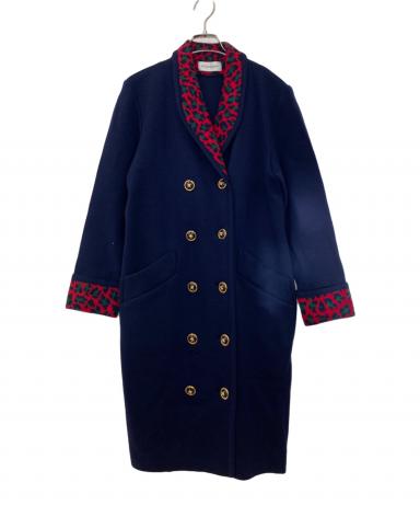 Yves Saint Laurent ピーコート　レオパード　タグ付き 中古・古着通販】Yves Saint Laurent (イヴサンローラン) レオパード