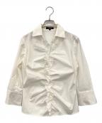 BURBERRY LONDONバーバリーロンドン）の古着「フリルシャツ」｜ホワイト