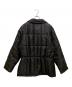 Burberry's (バーバリーズ) ギャザーデザイン総柄中綿ジャケット ブラウン サイズ:40：19000円