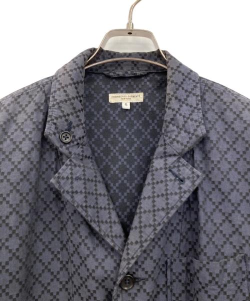 Engineered Garments（エンジニアド ガーメンツ）Engineered Garments (エンジニアドガーメンツ) ダイヤジャガードロイタージャケット ネイビー サイズ:Sの古着・服飾アイテム