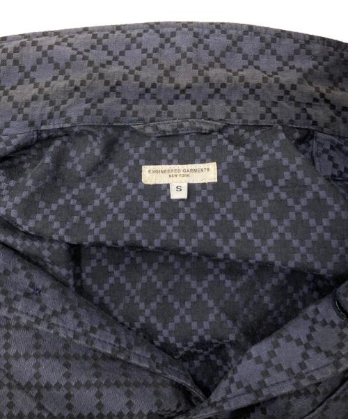 Engineered Garments（エンジニアド ガーメンツ）Engineered Garments (エンジニアドガーメンツ) ダイヤジャガードロイタージャケット ネイビー サイズ:Sの古着・服飾アイテム