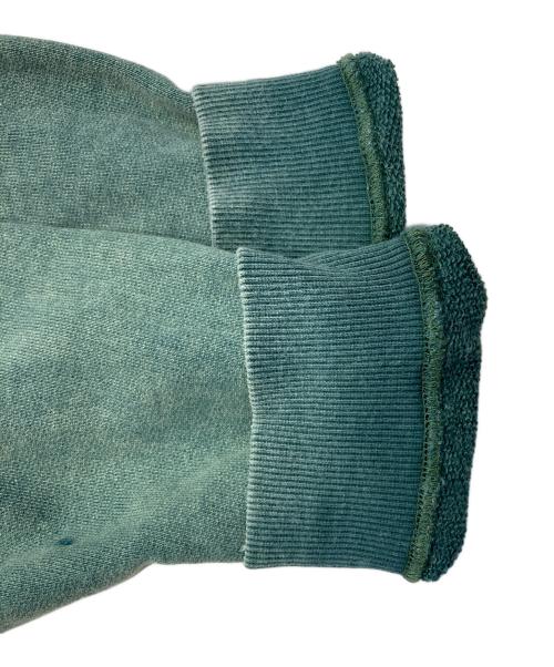 J.S HOMESTEAD（ジャーナルスタンダード ホームステッド）J.S HOMESTEAD (ジャーナルスタンダード ホームステッド) パシフィック 裏毛 ダメージ スウェット グリーン サイズ:Mの古着・服飾アイテム