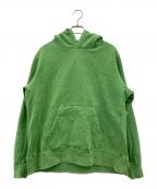 REMI RELIEFレミレリーフ）の古着「ヴィンテージ加工プルオーバーパーカー」｜グリーン