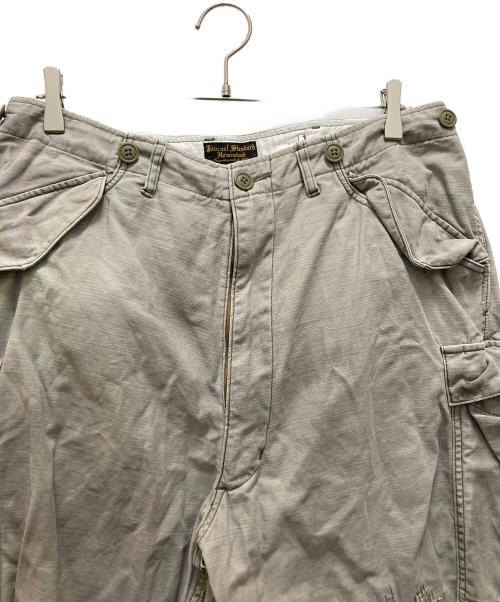 J.S HOMESTEAD（ジャーナルスタンダード ホームステッド）J.S HOMESTEAD (ジャーナルスタンダード ホームステッド) Ｍ-51 リペア加工カーゴパンツ ブラウン サイズ:Lの古着・服飾アイテム