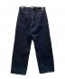 J.S HOMESTEAD (ジャーナルスタンダード ホームステッド) ワイドデニムパンツ インディゴ サイズ:L：6000円