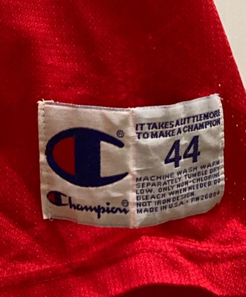 Champion（チャンピオン）Champion (チャンピオン) バスケットユニフォーム レッド サイズ:44の古着・服飾アイテム