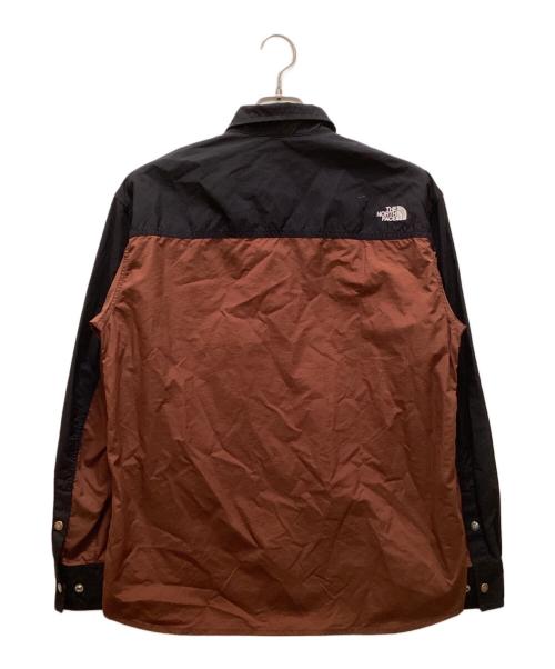 THE NORTH FACE（ザ ノース フェイス）THE NORTH FACE (ザ ノース フェイス) ヌプシシャツ ブラウン サイズ:Mの古着・服飾アイテム