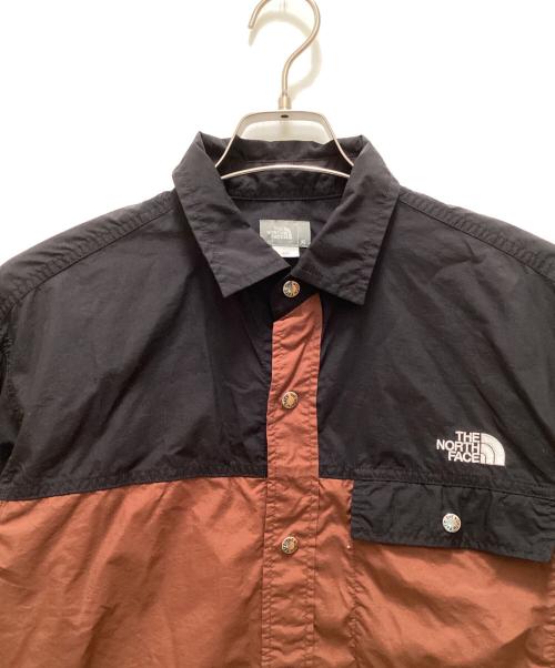 THE NORTH FACE（ザ ノース フェイス）THE NORTH FACE (ザ ノース フェイス) ヌプシシャツ ブラウン サイズ:Mの古着・服飾アイテム