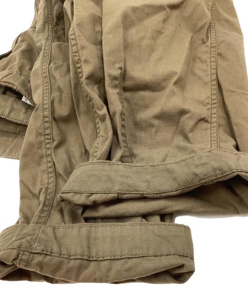 THE NORTHFACE PURPLELABEL（ザ・ノースフェイス パープルレーベル）THE NORTHFACE PURPLELABEL (ザ・ノースフェイス パープルレーベル) リップストップ ワイド クロップド パンツ ブラウン サイズ:32の古着・服飾アイテム