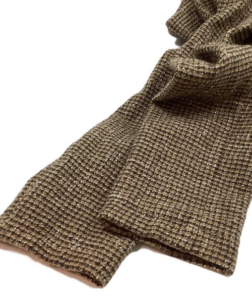 T-Jacket（ティージャケット）T-JACKET (ティージャケット) ツイードダブルテーラードジャケット ベージュ サイズ:Sの古着・服飾アイテム