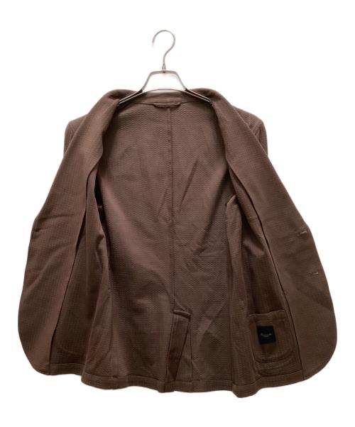 giannetto（ジャンネット）giannetto (ジャンネット) RIVIERA 2Bテーラードジャケット ブラウン サイズ:44の古着・服飾アイテム