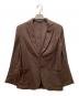 giannetto（ジャンネット）の古着「RIVIERA 2Bテーラードジャケット」｜ブラウン
