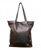 SALON DE ALFURDサロン・ド・アルファード）の古着「スターデザインレザー トートバッグ」｜グレー