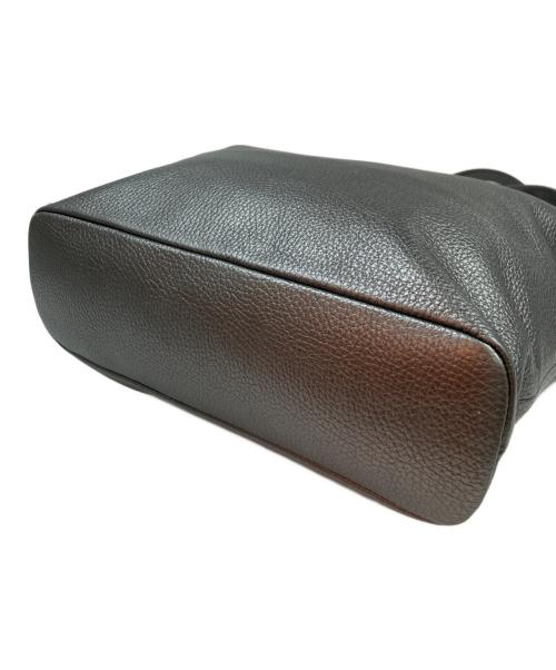 SALON DE ALFURD（サロン・ド・アルファード）SALON DE ALFURD (サロン・ド・アルファード) スターデザインレザー トートバッグ グレーの古着・服飾アイテム