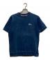 stussy（ステューシー）の古着「スウェットデニムTシャツ」｜インディゴ