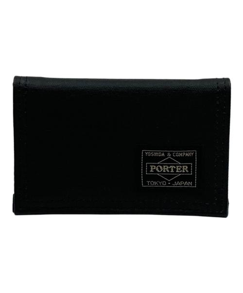 PORTER（ポーター）PORTER (ポーター) フリースタイル カードケース ブラックの古着・服飾アイテム