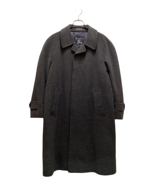 Burberry's（バーバリーズ）Burberry's (バーバリーズ) ウールカシミヤステンカラーコート グレー サイズ:９２の古着・服飾アイテム