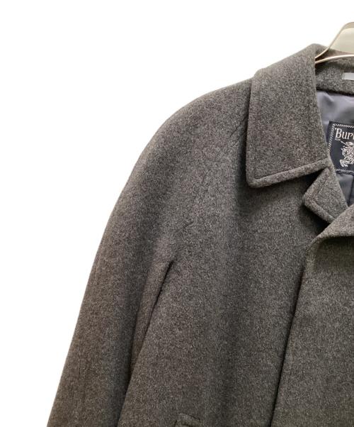 Burberry's（バーバリーズ）Burberry's (バーバリーズ) ウールカシミヤステンカラーコート グレー サイズ:９２の古着・服飾アイテム