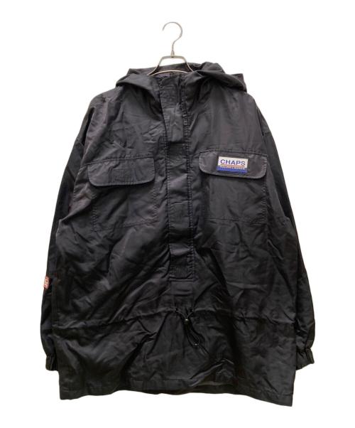CHAPS RALPH LAUREN（チャップス ラルフローレン）CHAPS RALPH LAUREN (チャップス ラルフローレン) 90s アノラックパーカー ブラック サイズ:XLの古着・服飾アイテム