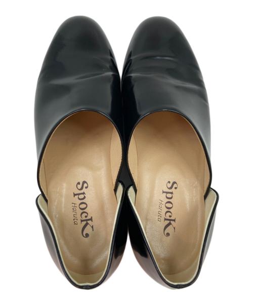 spock HARUTA（スポック ハルタ）spock haruta (スポック ハルタ) ドクターシューズ ブラック サイズ:25 1/2の古着・服飾アイテム