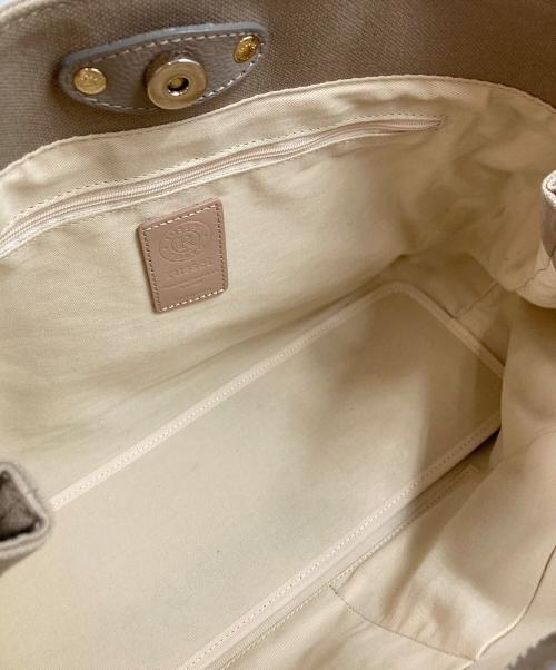 russet（ラシット）russet (ラシット) キャンバストートバッグ ベージュの古着・服飾アイテム