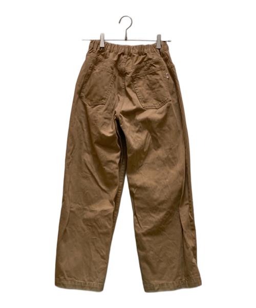 DANTON（ダントン）DANTON (ダントン) コットンカツラギ タックパンツ ブラウン サイズ:36の古着・服飾アイテム