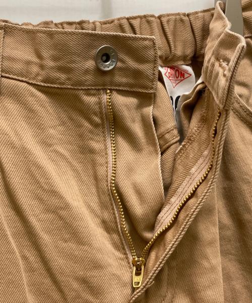DANTON（ダントン）DANTON (ダントン) コットンカツラギ タックパンツ ブラウン サイズ:36の古着・服飾アイテム