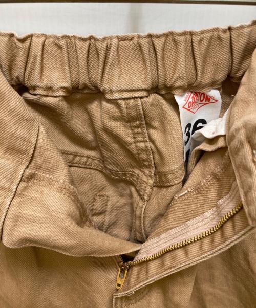 DANTON（ダントン）DANTON (ダントン) コットンカツラギ タックパンツ ブラウン サイズ:36の古着・服飾アイテム