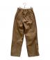 DANTON (ダントン) コットンカツラギ タックパンツ ブラウン サイズ:36：8000円