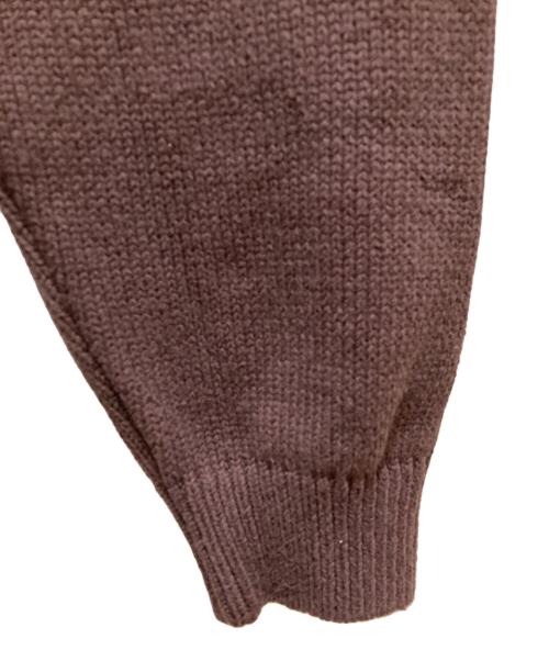STEAD（ステッド）STEAD (ステッド) ホビー インターシャ ニット ブラウン サイズ:Ｍの古着・服飾アイテム