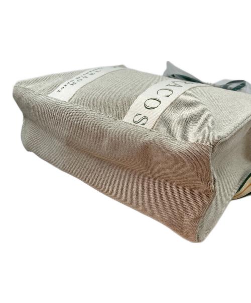 DISNEY（ディズニー）Disney (ディズニー) ディズニーホテルミラコスタ トートバッグ ベージュ 未使用品の古着・服飾アイテム