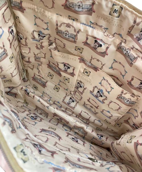 DISNEY（ディズニー）Disney (ディズニー) ディズニーホテルミラコスタ トートバッグ ベージュ 未使用品の古着・服飾アイテム