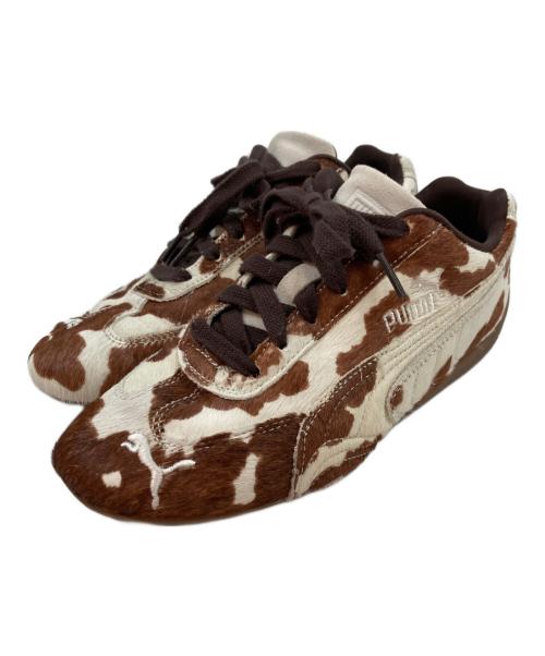 PUMA（プーマ）PUMA (プーマ) スピードキャット カウ ウィメンズ ブラウン サイズ:23.5の古着・服飾アイテム